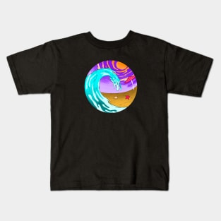 Beach Summer Vibes Kids T-Shirt